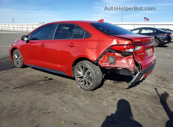 5YFS4RCEXLP023272 2020 TOYOTA COROLLA Red უკანა მარცხენა
