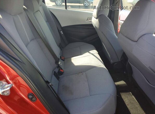 5YFS4RCEXLP023272 2020 TOYOTA COROLLA Red უკანა სავარძლების ხედი
