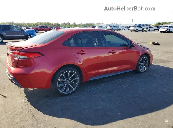 5YFS4RCEXLP023272 2020 TOYOTA COROLLA Red უკანა მარჯვენა