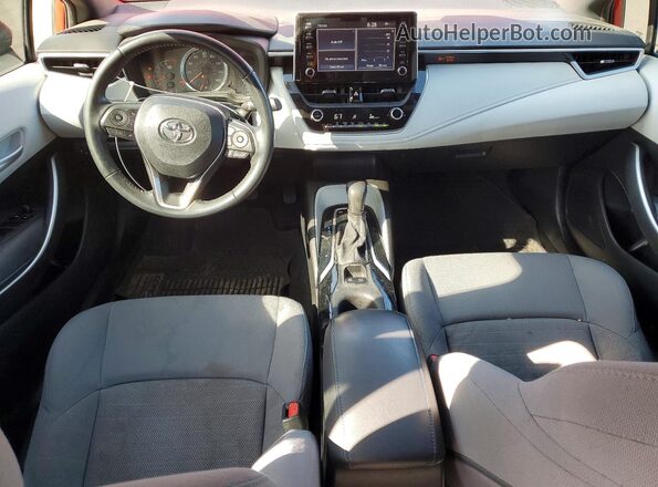 5YFS4RCEXLP023272 2020 TOYOTA COROLLA Red წინა პანელის ხედი