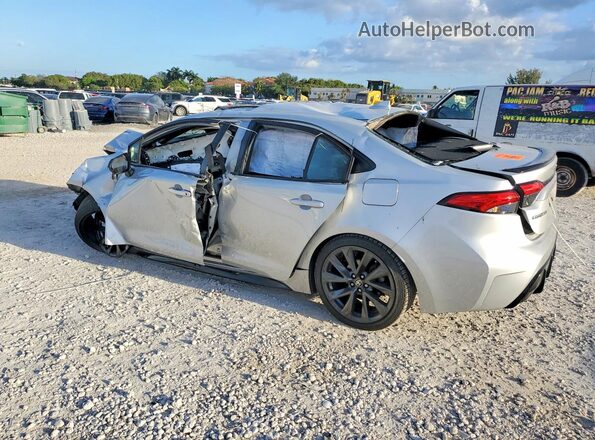 5YFT4MCE2PP166147 2023 TOYOTA COROLLA Silver Tył lewy