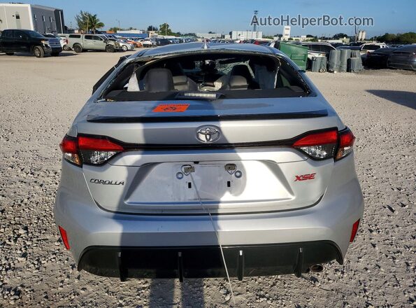 5YFT4MCE2PP166147 2023 TOYOTA COROLLA Silver Widok z tyłu