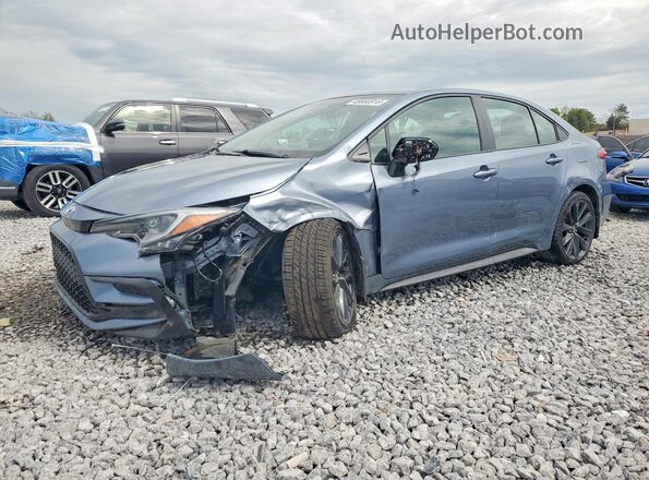 5YFT4MCE2RP212918 2024 TOYOTA COROLLA Синий Передняя левая четверть