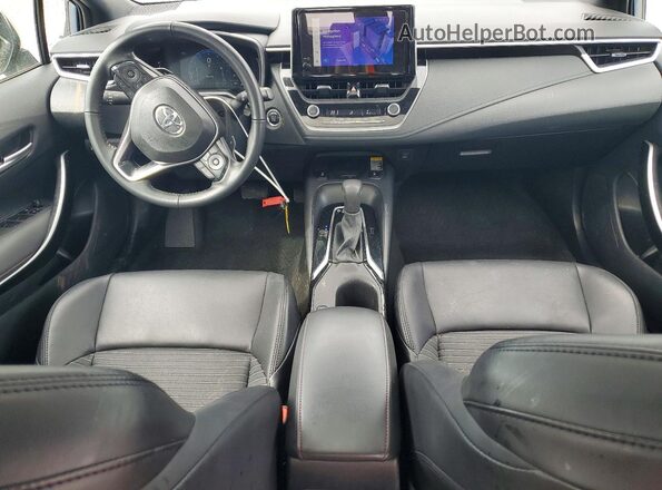 5YFT4MCE2RP212918 2024 TOYOTA COROLLA Синий Вид панели приборов