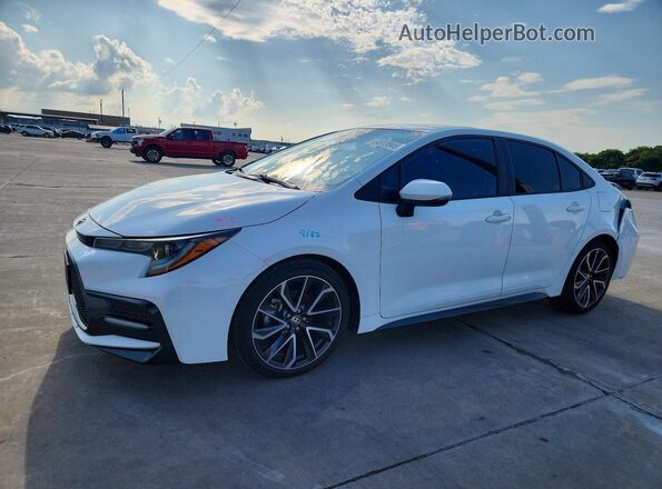 5YFT4RCE3LP051323 2020 TOYOTA COROLLA White Передня ліва чверть