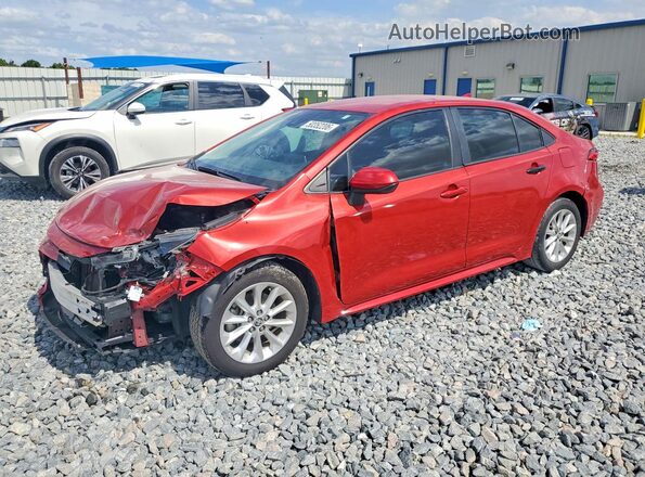 5YFVPMAE1MP245341 2021 TOYOTA COROLLA Red Передня ліва чверть
