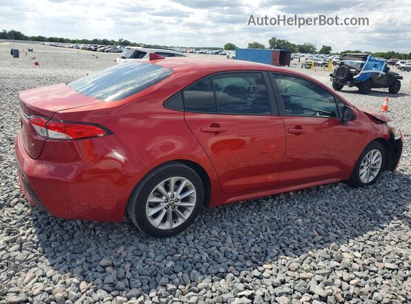 5YFVPMAE1MP245341 2021 TOYOTA COROLLA Red Задня права чверть