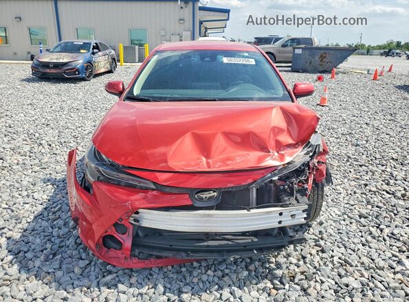 5YFVPMAE1MP245341 2021 TOYOTA COROLLA Red Вид спереду