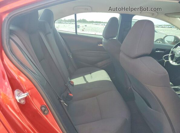 5YFVPMAE1MP245341 2021 TOYOTA COROLLA Red Вид задніх сидінь