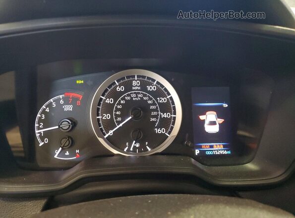 5YFVPMAE2MP215569 2021 TOYOTA COROLLA Black Vista del cuadro de instrumentos