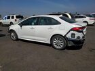 2021 Toyota Corolla Le White vin: 5YFVPMAE7MP178907