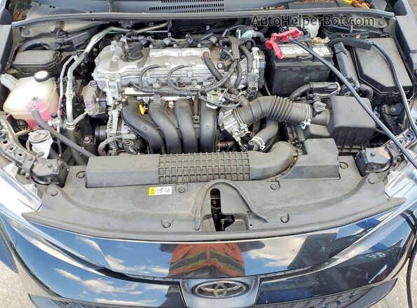 5YFVPMAEXNP321785 2022 TOYOTA COROLLA Черный Вид задней части салона