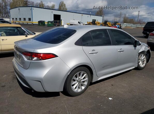 5YFVPRAE3LP084809 2020 TOYOTA COROLLA Silver უკანა მარჯვენა