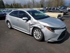 2020 Toyota Corolla Le Silver vin: 5YFVPRAE3LP084809