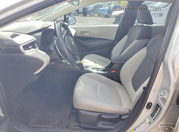 5YFVPRAE3LP084809 2020 TOYOTA COROLLA Silver წინა სალონის ხედი