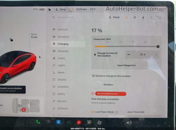 5YJ3E1EA0MF016101 2021 TESLA MODEL 3 Красный 