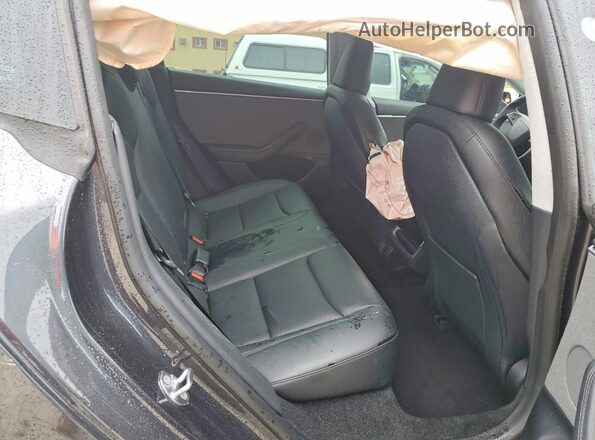 5YJ3E1EA1SF907124 2025 TESLA MODEL Серый Вид задних сидений