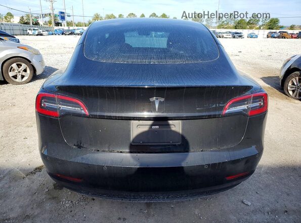 5YJ3E1EA2NF185280 2022 TESLA MODEL Угольный Вид сзади
