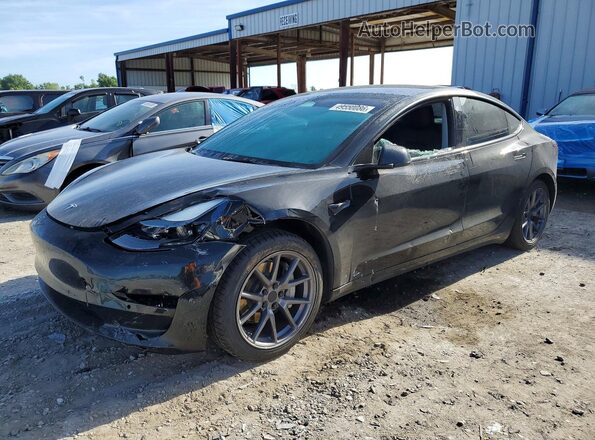 5YJ3E1EA2NF185280 2022 TESLA MODEL Угольный Передняя левая четверть