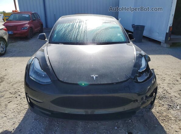 5YJ3E1EA2NF185280 2022 TESLA MODEL Угольный Вид спереди