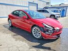 2022 Tesla Model 3 Красный vin: 5YJ3E1EA2NF368887
