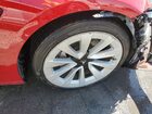 2022 Tesla Model 3 Красный vin: 5YJ3E1EA2NF368887 Damage: Right Front Wheel, Curb Rash, > 12 Inches