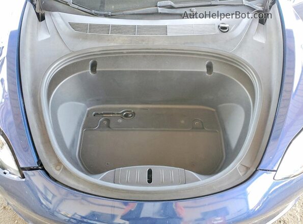 5YJ3E1EA3LF611782 2020 TESLA MODEL Синий Вид задней части салона