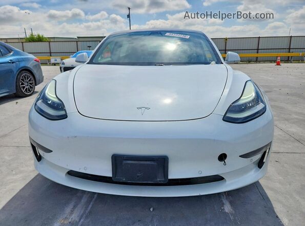 5YJ3E1EA3LF802473 2020 TESLA MODEL Белый Вид спереди