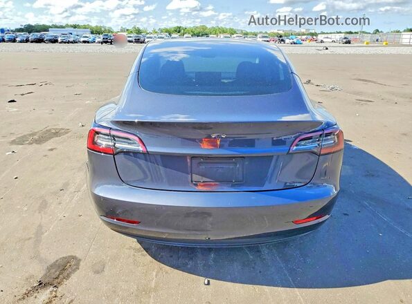 5YJ3E1EA4MF085129 2021 TESLA MODEL Угольный Вид сзади