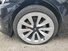 2022 Tesla Model 3 Черный vin: 5YJ3E1EA4NF286126 Damage: Left Front Wheel, Curb Rash, > 12 Inches