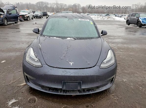 5YJ3E1EA6MF976751 2021 TESLA MODEL Gray Vista frontal