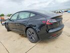 2022 Tesla Model 3 Черный vin: 5YJ3E1EA7NF345637
