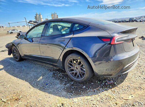 5YJ3E1EA8RF738424 2024 TESLA MODEL Серый Задняя левая четверть
