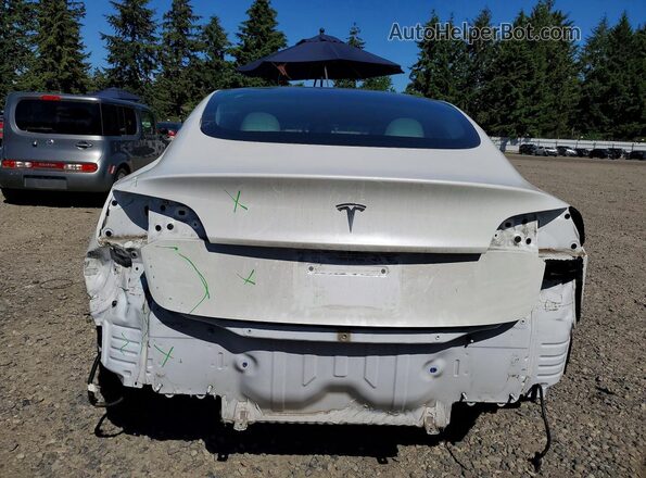 5YJ3E1EAXMF978079 2021 TESLA MODEL White Вид ззаду