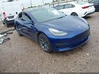 2023 Tesla Model 3 Rear-wheel Drive Синий vin: 5YJ3E1EAXPF434654