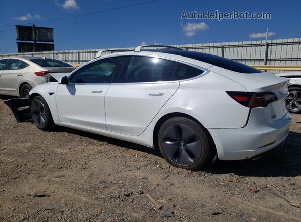 5YJ3E1EB0JF088825 2018 TESLA MODEL White Trasero izquierdo