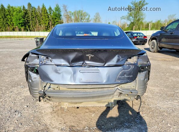 5YJ3E1EB0JF128482 2018 TESLA MODEL Угольный Вид сзади