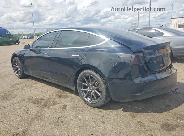 5YJ3E1EB0KF385269 2019 TESLA MODEL Черный Задняя левая четверть