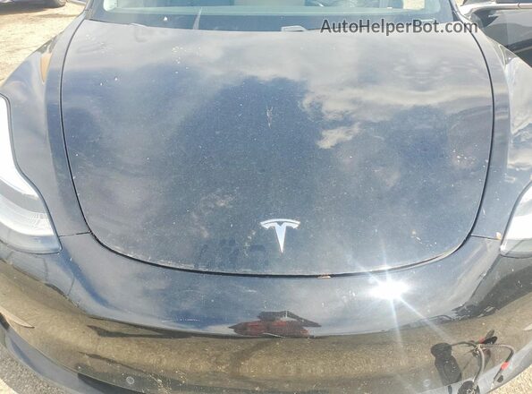 5YJ3E1EB0KF385269 2019 TESLA MODEL Черный Вид задней части салона