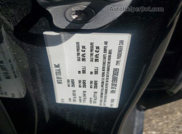 5YJ3E1EB0KF385269 2019 TESLA MODEL Черный Вид подкапотного пространства