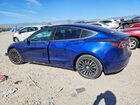 2020 Tesla Model 3 Синий vin: 5YJ3E1EB0LF535317
