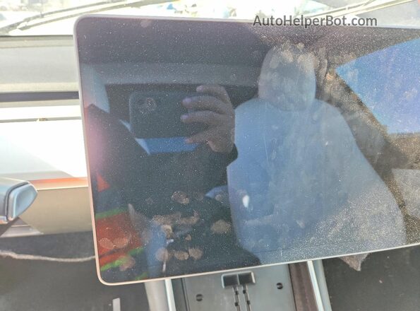 5YJ3E1EB0LF535317 2020 TESLA MODEL Синий Вид щитка приборов