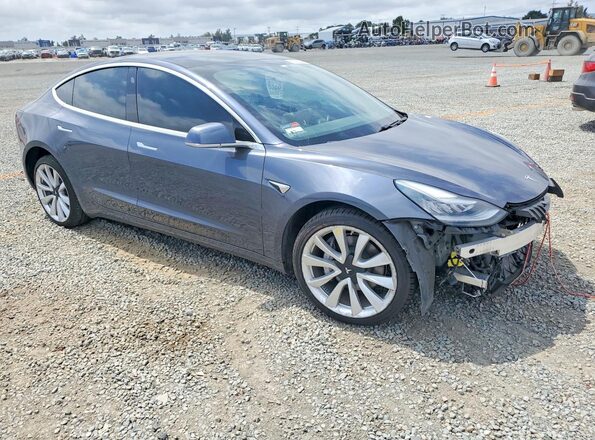 5YJ3E1EB0LF650824 2020 TESLA MODEL Gray Przód prawy