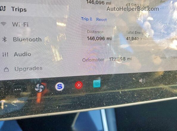 5YJ3E1EB0LF720404 2020 TESLA MODEL Серый Вид щитка приборов