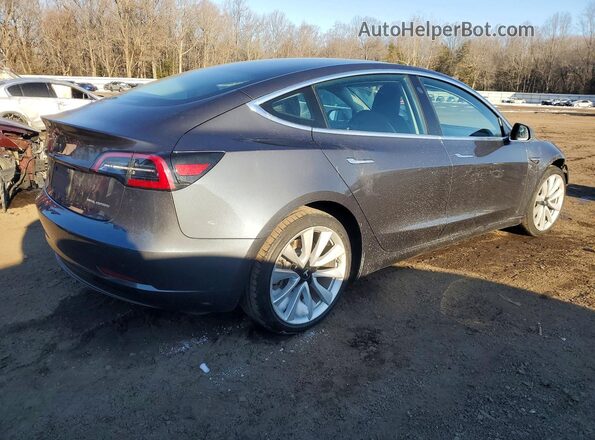 5YJ3E1EB0LF720404 2020 TESLA MODEL Серый Задняя правая четверть
