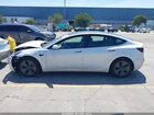2022 Tesla Model 3 Long Range Dual Motor All-wheel Drive White vin: 5YJ3E1EB0NF161066