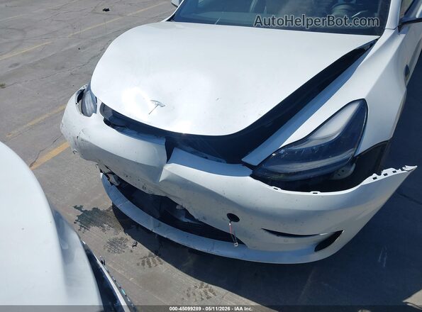 5YJ3E1EB0NF161066 2022 TESLA MODEL 3 White Вид спереду