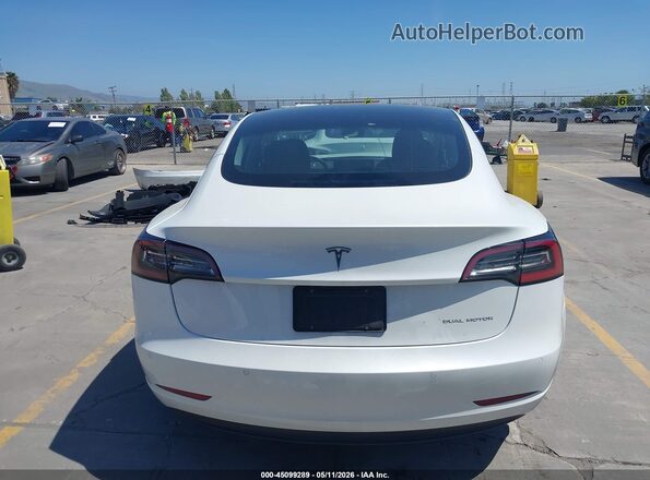 5YJ3E1EB0NF161066 2022 TESLA MODEL 3 White 
