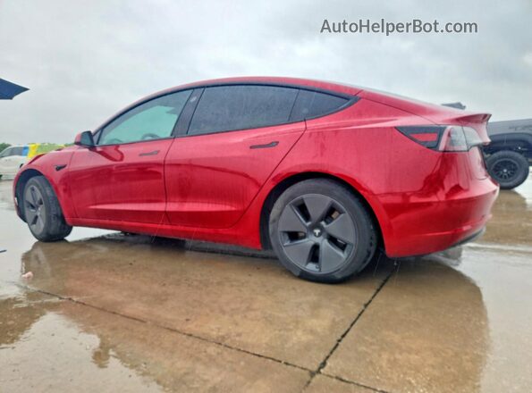 5YJ3E1EB0PF675289 2023 TESLA MODEL Red Tył lewy