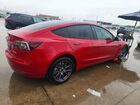 2023 Tesla Model 3 Red vin: 5YJ3E1EB0PF675289